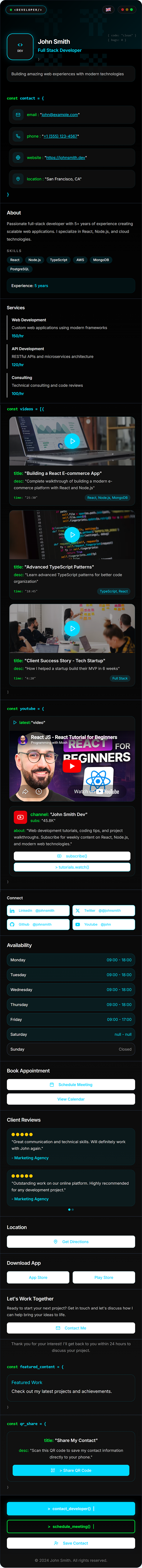 Freelancer theme